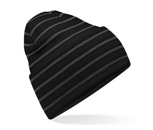 BEECHFIELD BF39R - Beanie mit Streifen