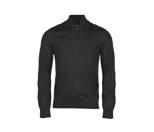 TEE JAYS TJ6010 - Pullover mit 1/4 Zip Black
