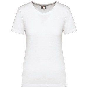 WK. Designed To Work WK307 - T-Shirt mit antibakterieller Behandlung für Damen Weiß