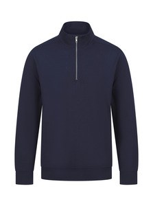 Henbury H842 - Unisex-Sweatshirt mit Reißverschlusskragen