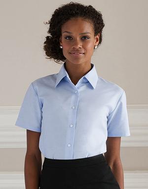 Russell Collection R-933F-0 - Damen Oxford Bluse