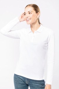 Kariban K244 - Damen Langarm Pique Poloshirt