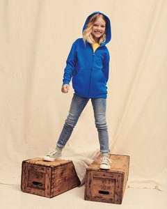 Fruit of the Loom SC62045 - Kinder Hoodie Zip Sweatshirt