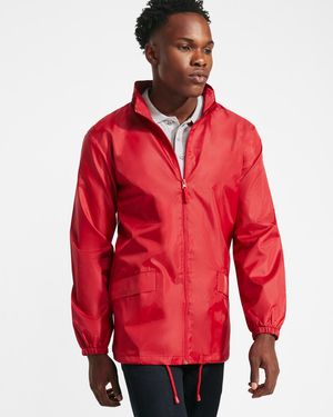 Roly CB5074 - Escocia Regenjacke mit Stehkragen und Herausnehmbarer Kapuze mit Kordelzug