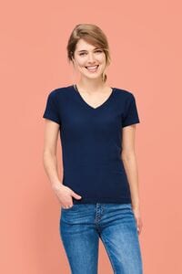 SOLS 02941 - Damen V Neck T Shirt Imperial