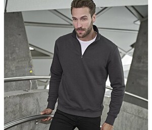 Tee Jays TJ5438 - Sweatshirt mit halbem Reißverschluss Männer