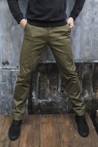 NEOBLU 03178 - Chino-Hose mit elastischer Taille für Männer Gustave Herren