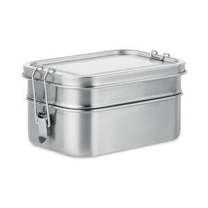 GiftRetail MO6212 - DOUBLE CHAN Lunchbox aus Edelstahl