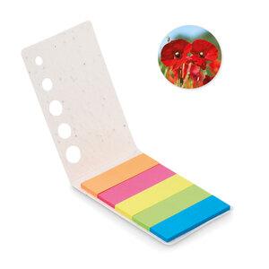 GiftRetail MO6511 - MEMO SEED Samenpapier Markerblock