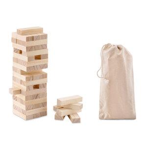 GiftRetail MO9574 - PISA "Holzturm" Spiel