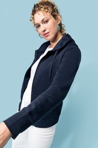 Kariban K4031 - Umweltfreundliches Kapuzensweatshirt mit Reißverschluss Damen