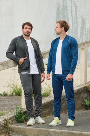 Proact PA384 - Unisex-Trainingsjacke mit Reißverschluss und Paspel