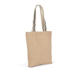 Kimood KINS116 - Recycelte Shoppingtasche mit flachem Boden