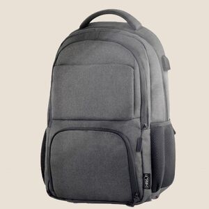 EgotierPro 50693 - RPET Polyester Congress Rucksack mit USB