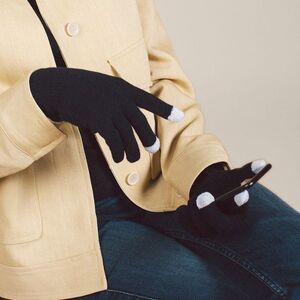 EgotierPro 53544 - RPET Handschuhe mit Touchscreen-Fingerspitzen BARID